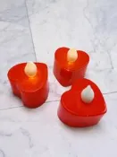 還願佛牌 泰國 進口 心型 電池 LED 蠟燭 安全 持久 供燈 供佛