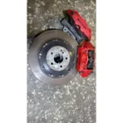 賓士BENZ AMG正後大四卡鉗碟盤W204 W212 W207