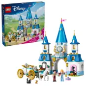 2295【台中宏富玩具】樂高積木 LEGO  43275 仙杜瑞拉 灰姑娘的城堡和馬車迪士尼系列