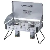 【Uniflame】輕量高效能瓦斯雙口爐US-1900.行動瓦斯爐.瓦斯雙爐.高山爐.快速爐/ U610305