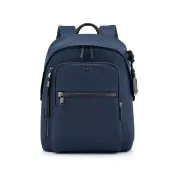 【TUMI】Voyageur Halsey 14 吋筆電都會休閒後背包 - 墨/黑