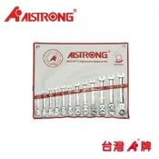 ALSTRONG 台灣A牌 FGWS-012甩頭棘輪梅花板手組