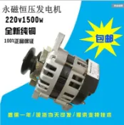 源創優品 【可開發票】皮帶輪式1500W小型無刷恒壓純銅線包家用照明小型交流發電機