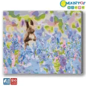 (店+)【Manto】北海道蝦夷松鼠-台灣製DIY數字油畫|超取專用大小