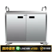 輝煌匯購 【可打統編 保固一年】商用手推餐車多功能加厚不銹鋼大容量移動送餐車小吃車夜市擺攤車