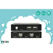 [原裝]台灣製2埠HDMI KVM SWITCH ，PSTEK CD-102HU，原盒裝，配件完整、最低價