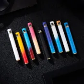 💕台灣出貨💕金屬防風打火機 迷你砂輪明火充氣打火機 香煙型隨身防風點火 戶外露營必備 騎士吸煙族首選