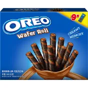 【蝦皮直營】Oreo 奧利奧 捲心酥 量販包 162g 香草/巧克力 餅乾 零食 甜食