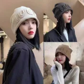 (店+)Felicity帽子假髮一體女齊肩髮短髮時尚包頭冷帽堆堆帽化療光頭可戴假髮帽