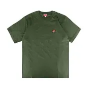【KENZO】KENZO精品純棉虎頭刺繡潮流短袖T恤(男/軍綠色)
