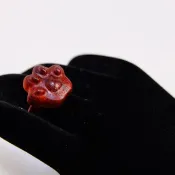 米里米特創意 DIY木質感應指環 可愛肉球款 紅色 貓奴必備/超萌/貓掌/生日/搭捷運/公車/火車/購物 悠遊卡or一卡通