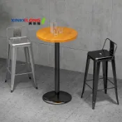 興客隆 椅子 實木椅 鐵藝 工業風  靠背椅 高腳凳 高腳椅 凳子 餐桌椅  403