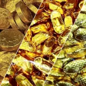 【粿女兒商行】🔥現貨 金幣 金元寶 金魚巧克力 過年拜拜用 恭喜發財 年年有餘