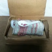 WH8644【四十八號老倉庫】全新 早期 台灣 杜鵑花 陶瓷 湯匙 12.5cm 完整 2匙價【懷舊擺飾拍片道具】