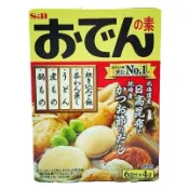 日本  S&B  關東煮湯包  20G*4入/盒  火鍋湯底  關東煮  S&B 愛思必