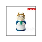 (店+)日本進口DECOLE concombre現貨正版 花園咖啡廳/端冰淇淋汽水的服務生貓咪(ZCB-8677) g3568