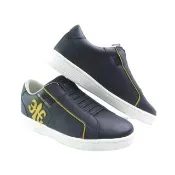 【ROYAL Elastics】Adelaide 男款 運動鞋 休閒鞋 無鞋帶(002652993 黑x黃 台灣製)
