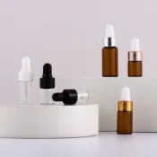 【嘉莉瓶瓶罐罐】5ml 1支裝滴管精油瓶空瓶 蜂窝圈滴管瓶玻璃小樣瓶精油分裝瓶