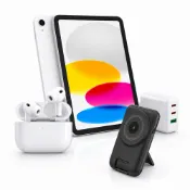 【全聯線上購】【Apple】iPad A16 128G wifi 銀色＋AirpodsPro3 贈行動電源＋充電頭＋線(iPad+耳機＋行動電源＋充電頭線)
