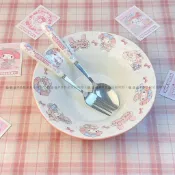 【臺灣-出貨】創意ins風粉色陶瓷碗可愛美樂蒂草帽碗高顏值麪碗螺螄粉碗湯碗