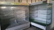 2手  散熱外掛式  ８尺開放式展示冰櫃/開放展示櫥冰箱  適飲料，甜品，蔬菜／水果禮盒蔬果冷藏開放式展示用