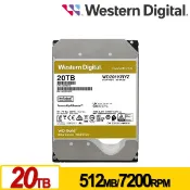 【含稅公司貨】WD威騰 金標 20TB 3.5吋企業級硬碟HDD 代理商彩盒裝 WD203KRYZ