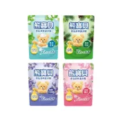(店+)【熊寶貝】柔軟護衣精補充包 (1.75L)-淡雅櫻花香/氣質小蒼蘭/暖沐皂香/森林雪松