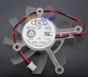 華碩9600 顯卡風扇T&T 8 015L12F ND2 0.15A 扇葉75mm 散熱風扇