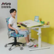 Artso 亞梭傢俬 Easy One桌_80公分+神采飛揚椅(兒童桌椅/成長桌椅/學習桌椅/升降桌椅)