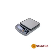 (店+)【SANNENG 三能】伴桌｜三能 廚房 不銹鋼電子秤-承重15kg 磅秤 廚房秤 電子秤 SN0001