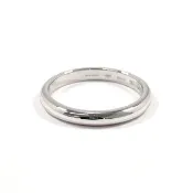 【日本直送 二手美品】12 號 寶格麗 BVLGARI 戒指 FEDE 婚戒 Pt950 鉑金 銀色 飾品