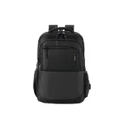 【AMERICAN TOURISTER 美國旅行者】SEGNO 2.0 專業商務多功能筆電後背包/雙肩包/電腦包17吋(黑)