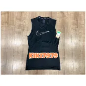 【現貨賣完為止】Nike Pro Dri-FIT 大勾 運動 跑步 籃球 無袖 健身 緊身衣 黑色 藍色