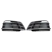 Audi Q5 2018-2022專用運動款S-Line前保桿下飾板霧燈框電鍍邊-極限超快感