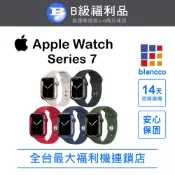 Apple 蘋果 【福利品】Apple Watch Series 7 GPS 45mm WIFI (32G/鋁金屬錶殼+運動型錶帶)