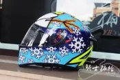 ⚠YB騎士補給⚠ AGV K3-SV Wintertest 2016 雪人 冬側 全罩 安全帽 入門 K3 SV 內墨片