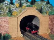 MJ 現貨 Vollmer 42505 HO規 Tunnel portal Rheintal 複線隧道口