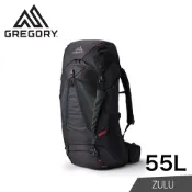 悠遊山水戶外生活館 【GREGORY 美國 55L ZULU 登山背包 《火山黑》】145293/雙肩背包/後背包/電腦包/旅行