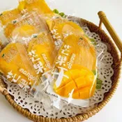 ✨新品特惠    芒果乾1000克大包裝芒果乾 蜜餞果脯 水果乾 減糖版 網紅零嘴大片1斤原切厚切大袋 酸甜水果幹