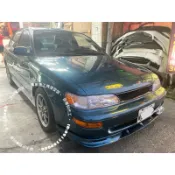 TOYOTA COROLLA NEW STYLE PU三件式前下巴空力套件1993-1997 （運費另外洽詢）