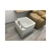 (店+)好物精選 免運 110v 亞克盆 日式花灑美甲店專用 洗腳池浴桶 亞克力沐足盆 足浴盆 浴足盆 包龍頭配件盆