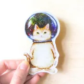 玻璃球貓 宇宙貓 全防水貼紙