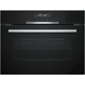 (店+)【BOSCH 博世】CSA589BS0N 4系列 精巧型嵌入式蒸烤爐 60 x 45 cm 不銹鋼蒸烤箱