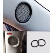 🈶現貨✅A柱高音喇叭 碳纖裝飾框Mazda二代CX-5 不鏽鋼