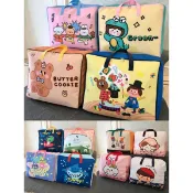 〈A5-2〉促銷~日式新款幼兒園棉被收納袋 加厚600D牛津布 防水柔軟 換季收納 棉被收納袋 幼稚園卡通收納袋