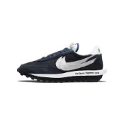 (店+)【NIKE 耐吉】DH2684-400 Fragment Design x Sacai x Nike LDWaffle Blackened Blue 解構 三方聯名 低幫 華夫鞋 男女同款 藏藍色 nike男鞋 男運動鞋 nike女鞋 運動鞋女 休閒鞋
