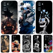 OnePlus Nord N20 SE 4G 手機殼手機後蓋黑色 tpu 手機殼骷髏美學