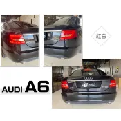 超級團隊S.T.G 奧迪 AUDI A6 05 06 07 08 年 紅白 光柱 LED 尾燈 後燈 一組8500