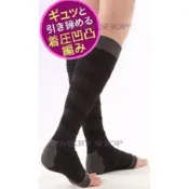 日本熱銷 半筒壓力美腿襪 窈窕襪 壓力襪