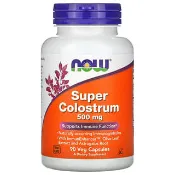 【iHerb】NOW Foods, 超級初乳，500 毫克，90 粒素食膠囊